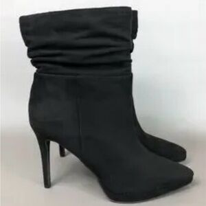 Jessica Simpson Black suede Heeled Boots